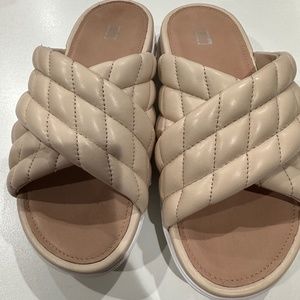 Fit Flop Criss Cross platform Slide size 9